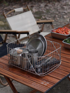 ชุดล้างของเหลวอเนกประสงค์ LTHW สำหรับกลางแจ้ง ตะกร้าเก็บของแบบอเนกประสงค์ เตาปิ้งย่างกลางแจ้ง เครื่องปรุงรส เครื่องปรุงรส ตะกร้าล้างผักและผลไม้