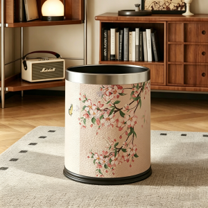 YINSHANG | High-Aesthetic Home Use Chinese-Style Large Garbage Bin