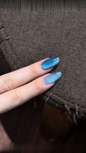 BORN PRETTY 7ml Sea Blue Cat Magnetic Nail Gel Long Lasting Soak Off UV LED Nail Varnish UV Gel Laser Glitter Nail