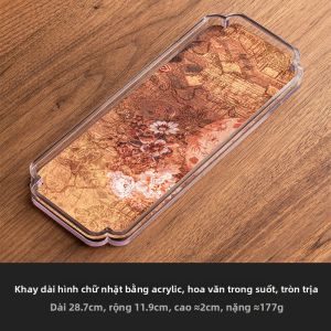 SHUANGYU | Khay Pha Trà Hô Tô Kiểu Trung Quốc Chất Lượng Cao