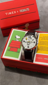 Timex TW2Y19900 Jam Tangan Timex x Peanuts Marlin 75th Anniversary Edition Original