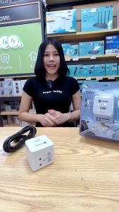 ปลั๊กไฟ USB Toshino รางปลั๊ก CU42/CU-43 มี 4 ช่อง USB 1 สวิตช์ 2 ม สวิตช์ 1 สายยาว 1 ซีูม รางปลั๊กไฟ พร้อมส่งล้างบิตชน พร้อมส่ง BigBoss