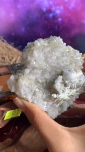 Bông hoa đá nhủ lấp lánh tự nhiên chiêu tài học giỏi sức khỏe 209