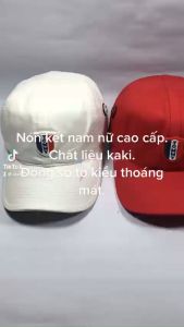 Nón kết mặt da ở trước nón cao câp- Chất liệu kaki thích hợp cho tín đồ tuổi teen mê nón xịn.