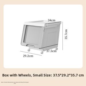 DIHUANTUO | Versatile Flip-Top Organizing Storage Basket