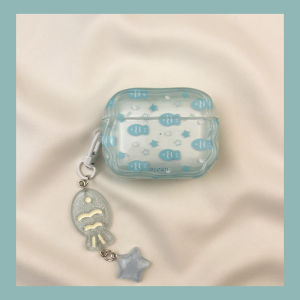 Cute Cartoon Starry Fish Airpods Case Wireless Bluetooth Protection Cover for  pro Headphones Soft TPU Second Generation