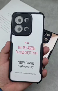 New Case Redmi 15C Case Fusion Shockpoof Cover transparan - HOHA CASE