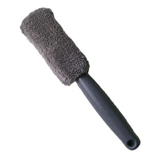 Suomi Car Wash Cleaning Portable Wheel Brush Microfiber Wheel Tire Rim Brush Auto Trunk Tools 28cm