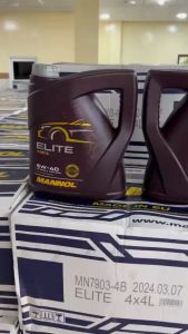 [Cao Cấp] Nhớt Động Cơ Ô TÔ Mannol Elite 7903 > SAE 5W40 > API -SN/CH4  fully synthetic Chứa Ester Cao Cấp [4L]