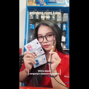 Mitra Sejati Pelindung Ujung Kabel Kartun Pelindung Kabel Casing Kabel