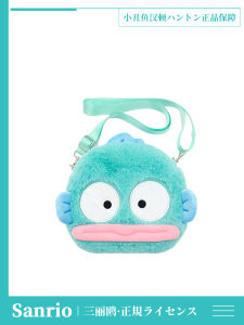 Sanrio Clownfish Crossbody Bag Plush Single Shoulder Bag for Girls Cute Han Dun Cartoon Character Handbag Daily Use