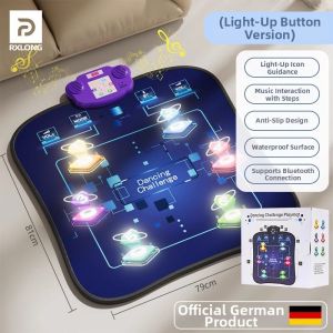 REXUELONG | Bluetooth Enabled Dance Mat For Kids Home Use
