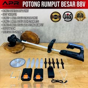 COD mesin pemotong rumput APR JAPAN 88V potong ranting pembersih taman halaman anti polusi