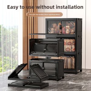 KAIPAQI | Foldable Portable Storage Cabinet Multilayer