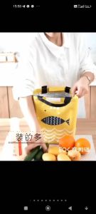 Tas Bekal Lunch Bag Cooler Karakter Kucing Kelinci Mermaid Lucu