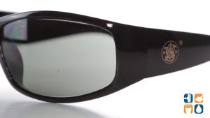 USA Smith & Wesson Elite Equalizer Safety Sunglasses | Polycarbonate Lens | 99.9% UVA/UVB/UVC Protection | ANSI Z87.1+2010 standards | FOC Soft Pouch