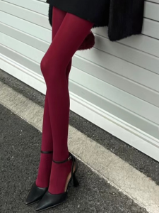 Wine Red Panty-Hose & Velvet Red Socks: A New Year's Guide