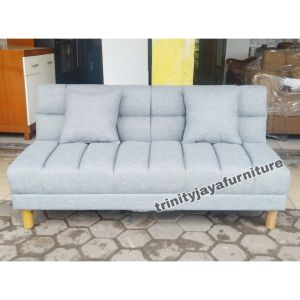 Sofa Bed Rekleding Kain Kanvas/trinityjayafurniture