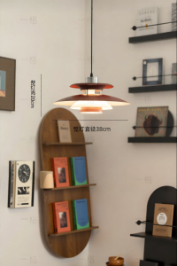 YIGELIGHTING | Vintage Red Restaurant Pendant Light