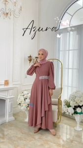 BISA COD DRESS KONDANGAN ALMA DRESS CERUTY BABYDOLL FULL FURING BUSUI FRIENDLY LUXURY GAMIS VIRAL