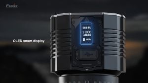 Đèn pin tìm kiếm cứu nạn FENIX LR60R sáng 21.000 lumen chiếu xa 1085m pack pin 16000mAh USB-C Powerbank