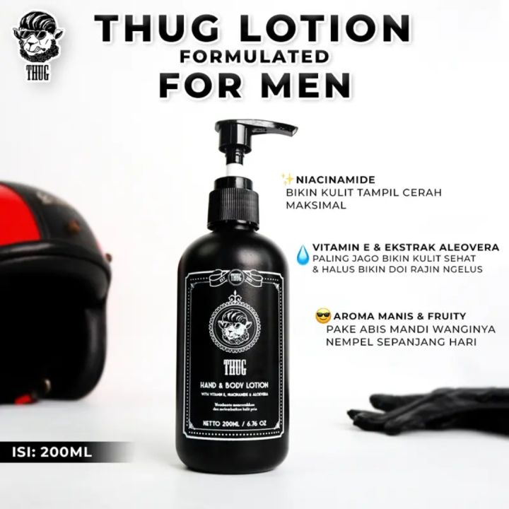 Thug%20Hand%20&%20Body%20Lotion%20for%20Men%20200ml%20Niacinamide%20Vitamin%20E%20Aloe%20Vera%20Mencerahkan%20dan%20Melembutkan%20Kulit%20Pria%20-%20Image%202