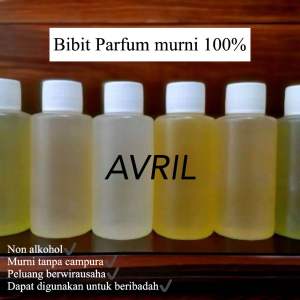 PROMO Bibit / Biang parfum aroma AVRIL 100ML (Murni Non Alkohol)