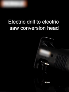 Portable Reciprocating Saw Adapter Electric Drill Modified Electric Saw Power Tool Wood Cutter Machine Attachment Adapter