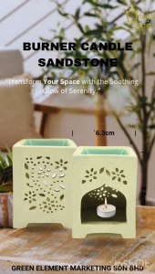 Burner Candle Sandstone / 1pcs