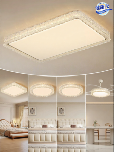 ADDLON | Luxurious High-End Crystal Ceiling Light for Living Room and Bedroom Eye Protection
