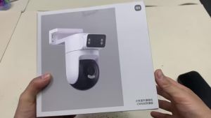 Xiaomi | XIAOMI New Smart Outdoor Camera 4 Pro Triple Camera Zoom Edition,360° 5MP 3K,9x Hybrid Zoom,IP66,Chinese Version With Adapter