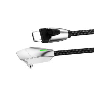Curved Type-C Charging Cable Car Accessory