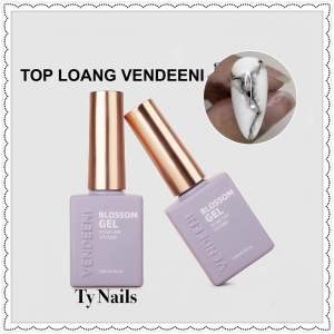 Top chà tráng gương Vendeeni siêu sáng 15ml - Gel top chuyên dụng cho kỹ thuật tráng gương bám bột tốt bóng mịn