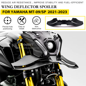 For YAMAHA MT-09/SP 2023 GP Wing Downforce Naked Frontal Spoilers MT09/SP 2021 2022 2023 Front Spoiler Lower Spoiler Lower Lip
