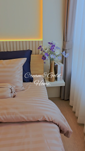 ชุดผ้าปูที่นอน Soul Sleep - Cream&Gold Collection