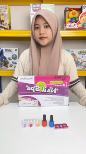 Mainan Anak NAIL SPA BEAUTIFUL BEAUTY BOMB 777-21 Mainan Nails Fake Kuku Salon Anak Mainan Anak Perempuan - Mainan Anak Laki Laki