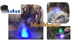 Ready Stock Ultrasonic Fogger Mist Maker Aquarium Fog Atomizer for Water Fountain Mist Machine diffusers humidifiers