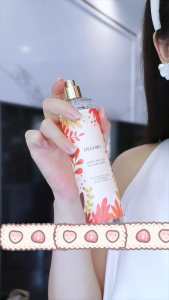 HELOHO Amber and Sen Perfume Spray 250ml/75ml Warm Amber & Woody Fragrance Mist for Women and Men