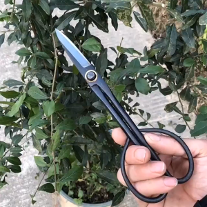 Gunting Pruning Daun Bonsai Bahan Baja 19cm