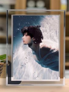 Khung Ảnh Thủy Tinh Pha Lê Văn Phòng Phẩm Trang Trí Bàn Tặng Bạn Gái Quà Tặng Sinh Nhật Cho Nữ Khung Ảnh Bằng Thủy Tinh Pha Lê