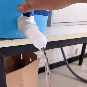 1/2\" 3/4\" Tank Joints Outlet Bucket Connector Fittings Water tank Adapter with PVC Ball Valve