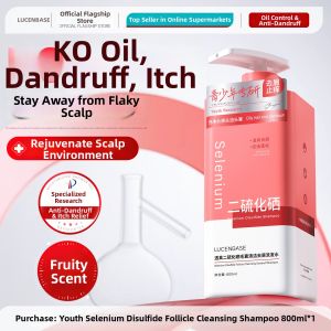 Lucenbase | Seborrheic Shampoo For Teenagers Controlling Oil Volumizing Dandruff Removal Itch Relief
