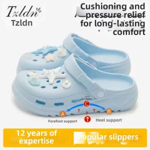 TZLDN | Arch Support Slip-Resistant Odor-Resistant Hole Shoes EVA Thick Sole