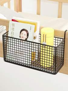 MENGBINFEN | Giỏ Lưu Trữ Bên Cạnh Giường Tiết Kiệm Không Gian Không Cần Khoan