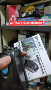 PROMO MURAH Aerator Airpump Udara Aquarium 1 Lubang KANDILA ECO-888 ECO 888
