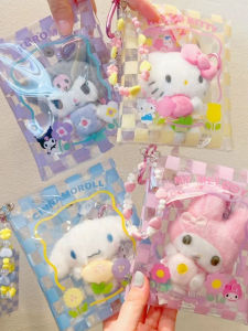Aesthetic Transparent Cartoon Storage Bag