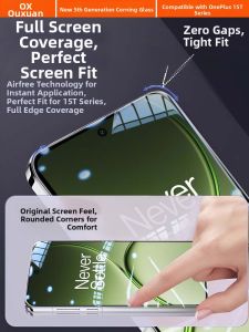 OUXUAN | High-Quality Corning Film for OnePlus 15/13 Full Screen Coverage Explosion-Resistant Privacy Protection