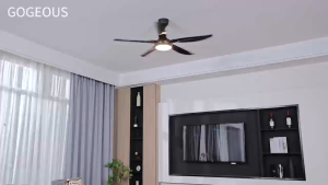 【COD】Lampu Kipas Angin Gantung Plafon Remote 52inci Sederhana Kipas Angin Gantung Hias Ruang Tamu