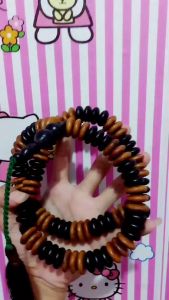 Tasbih kombinasi galih kelor hitam terbaru