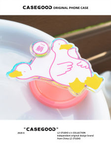 Casegood Original Creative Dual Layer Rotating Magnetic Phone Stand with Airbag Folding Portable Desktop New Model Mobile Phone Holder